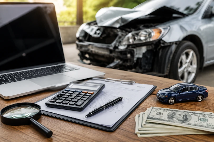 how insurance determines total loss value (1)